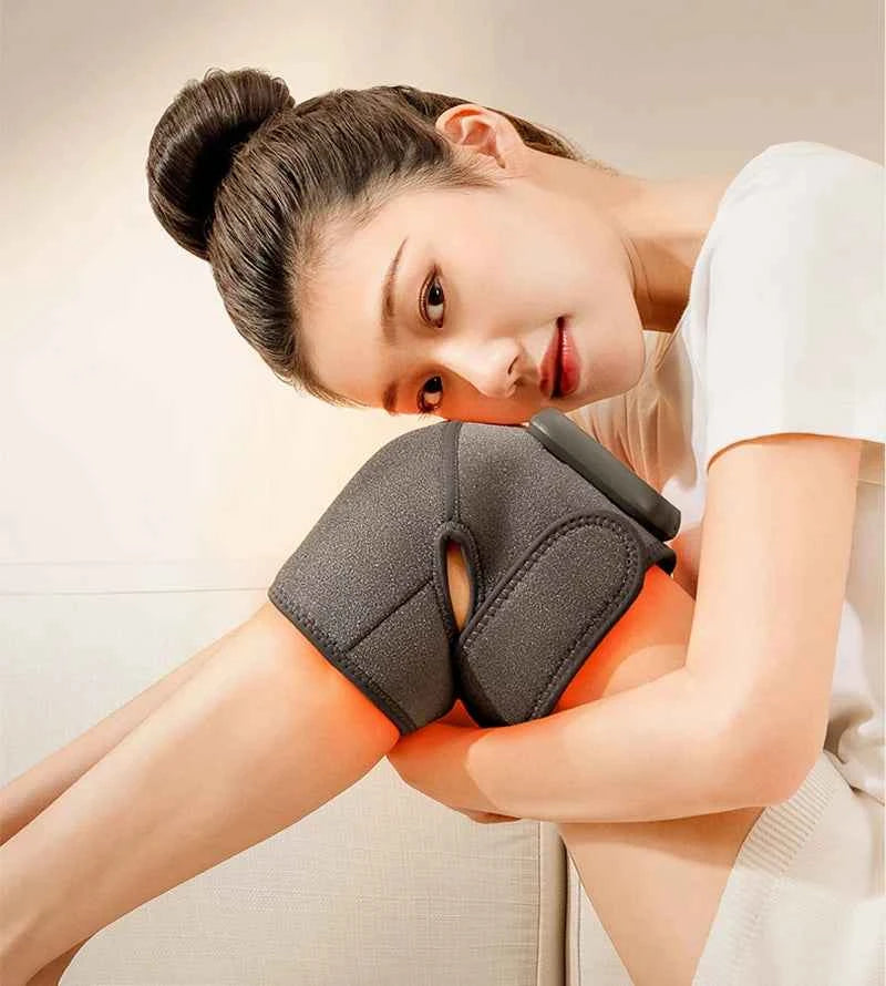 Electric Leg Heating Knee Pads Infrared Heated Therapy Hot Compress Knee Arthritis Pain Relief Back Shoulder Elbow Brace Healthy