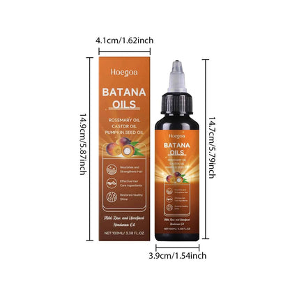 Batana Hair Oil Rosemary Hair Growth Nourishes Hair Follicle Strengthens Roots Anti Loss Repair Dry Hair Regrowth Scalp Care Oil