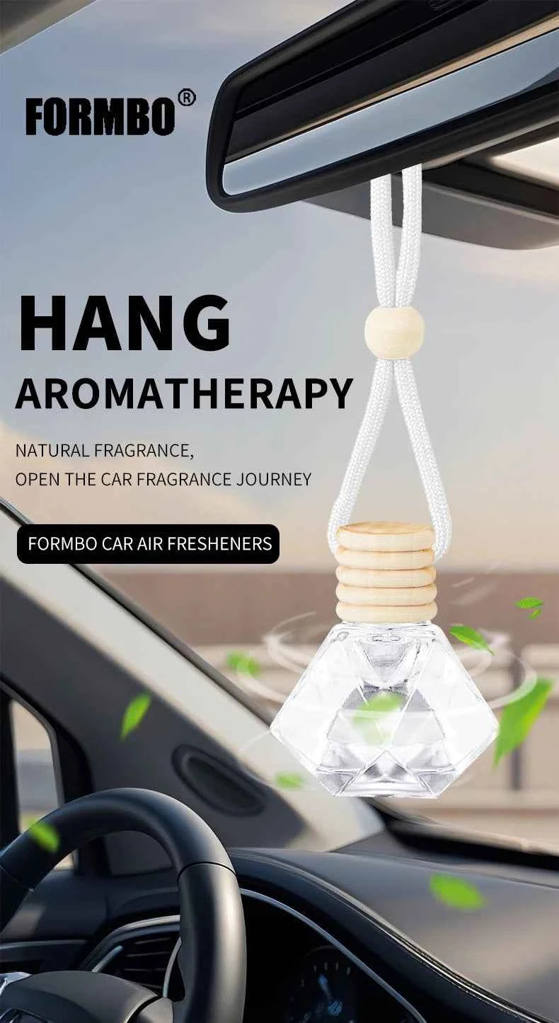 A car fragrance for automotive interior accessories, a long-lasting car air freshener that maintains a charming and fresh scent.