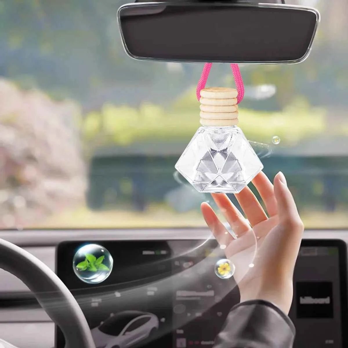 Perfume for cars - fresh air for cars, car fragrance for car interior parts, lasting and fresh fragrance, suitable for cars