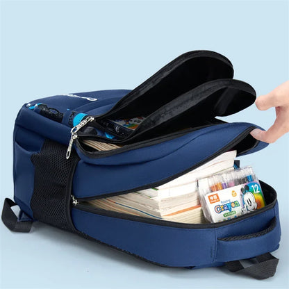 Kids Waterproof School Backpack Boys Teen Book Bag Primary