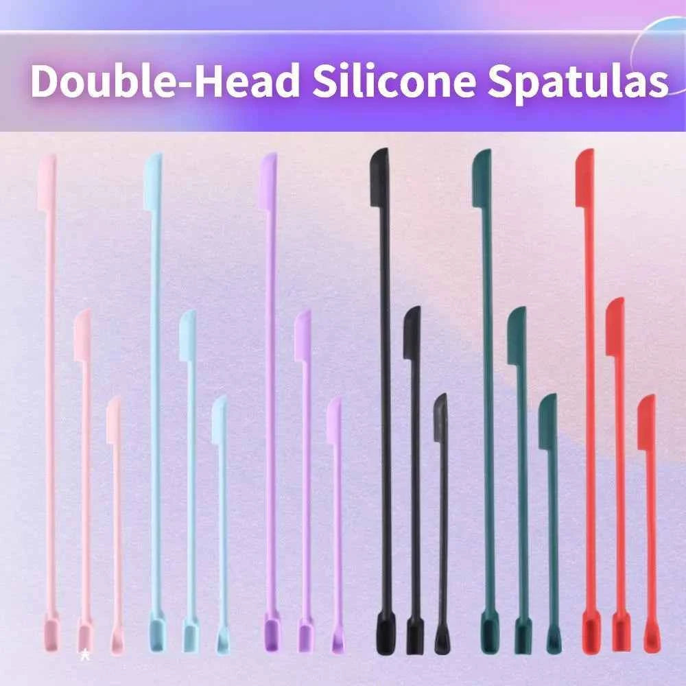 Face Mask Brush Cosmetic Last Drop Scoop Beauty Tools Silicone Spatula Deep Bottle Scraper Cosmetics Spoon Makeup Brushes
