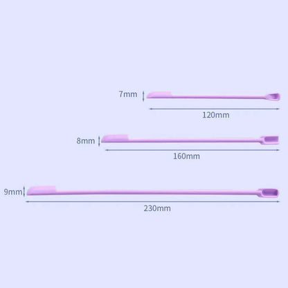 Face Mask Brush Cosmetic Last Drop Scoop Beauty Tools Silicone Spatula Deep Bottle Scraper Cosmetics Spoon Makeup Brushes