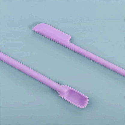 Face Mask Brush Cosmetic Last Drop Scoop Beauty Tools Silicone Spatula Deep Bottle Scraper Cosmetics Spoon Makeup Brushes