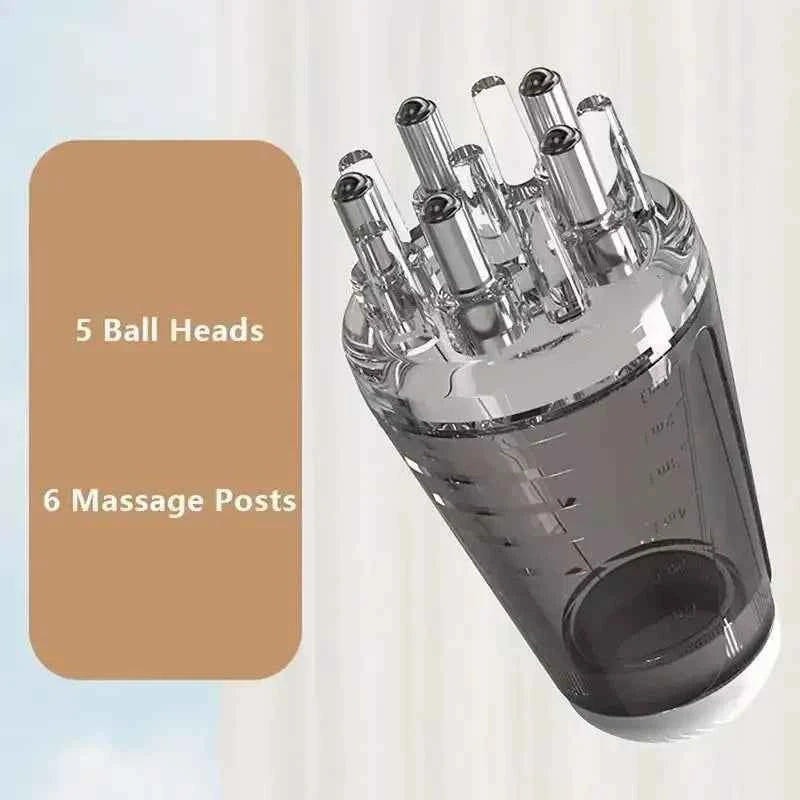 2-piece Hair Dye Tool Set 6.09oz Hair Oil Applicator Bottle and1ml Dil Hair Growth Solid Hair Comb Salon Hairdressing Tools