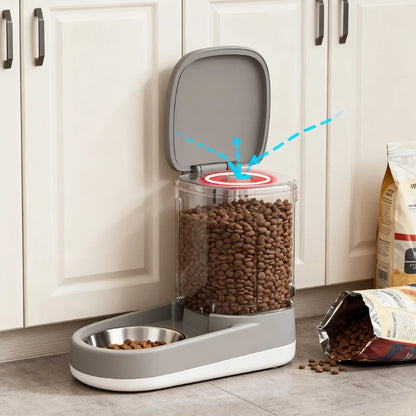 Automatic Pet Feeder and Water Dispenser Large Capacity