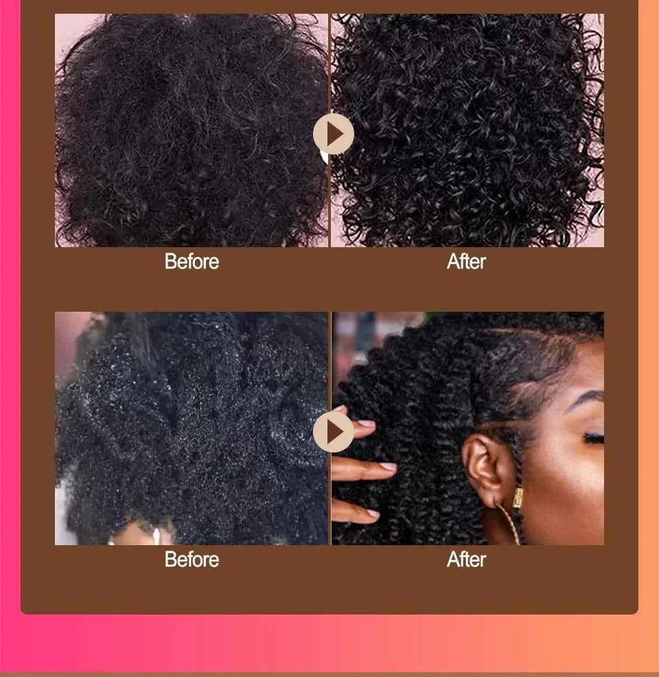 Fast Hair Growth Set Batana oil Traction Alopecia Hair Mask Anti Break Loss Hair Growth Oil Baldness Treatment chebe hair oil