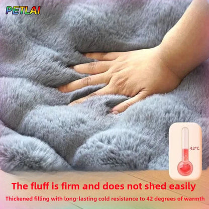 Large Dog Bed Mat Double-Sided Warm Sleeping Pad