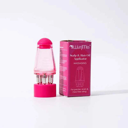 1/2pcs Hair Dye Tool Set Pink 6.09oz Hair Oil Applicator Bottle and1ml Dil Hair Growth Solid Hair Comb Salon Hairdressing Tools