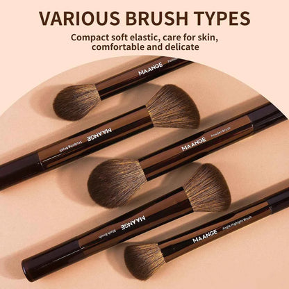 13pcs Makeup Brush Set Foundation Concealer Powder Eyeshadow Blush Brush Kabuki Blending Cosmetic Makeup Beauty Tool for Face