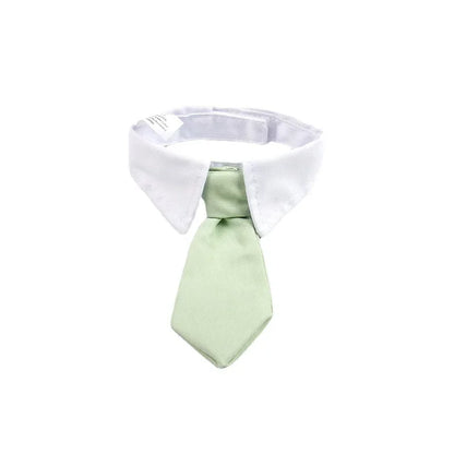 Dog Tuxedo Bow Tie Collar Formal Wedding Pet Accessory