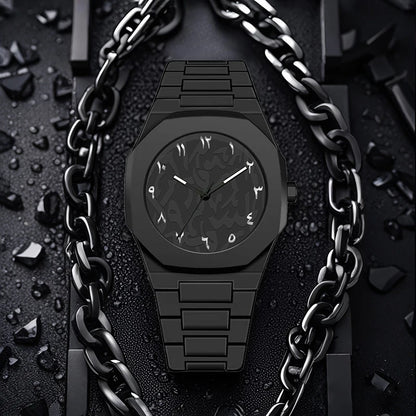 Fashion Quartz Wristwatch Unisex Silicone Strap Watch