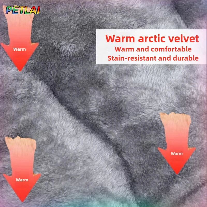 Large Dog Bed Mat Double-Sided Warm Sleeping Pad