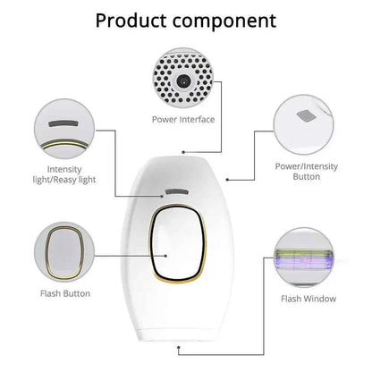 IPL laser Hair Remover Hair Cutting Machine Straighteners Vibration Shaver Facial Hair Laser Epilator Women&