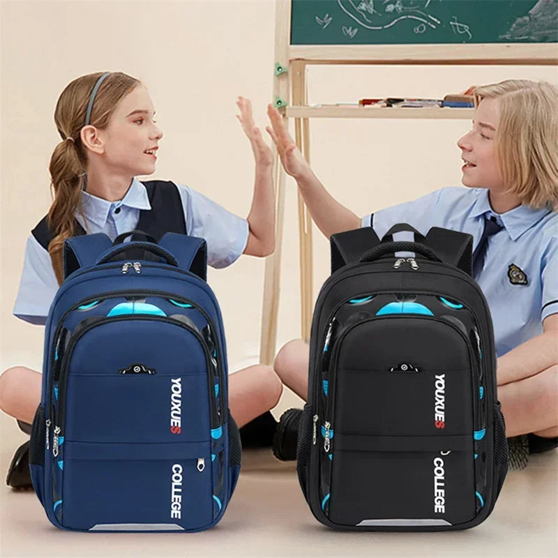Kids Waterproof School Backpack Lightweight Boys Bag