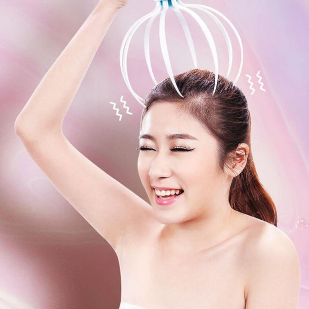Scalp Vibration Massage Machine | Electric Head Massager For Home Use