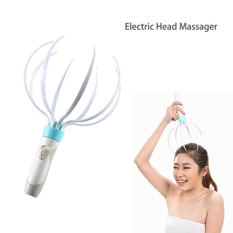 Scalp Vibration Massage Machine | Electric Head Massager For Home Use