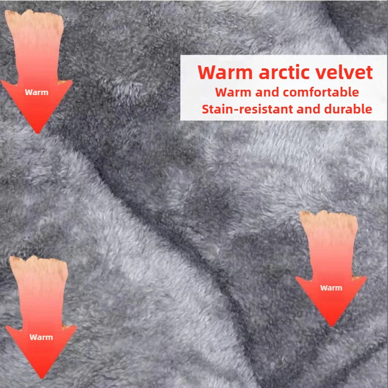 Large Dog Bed Mat Double-Sided Warm Sleeping Pad