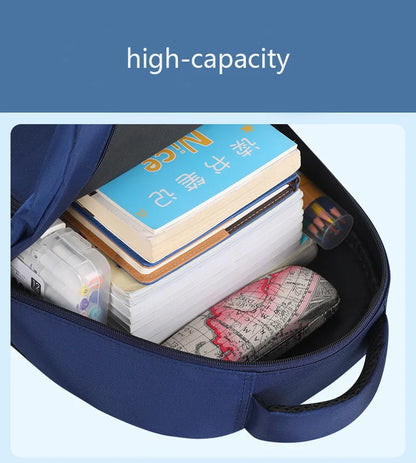 Kids Astronaut School Backpack Waterproof Boys Book Bag