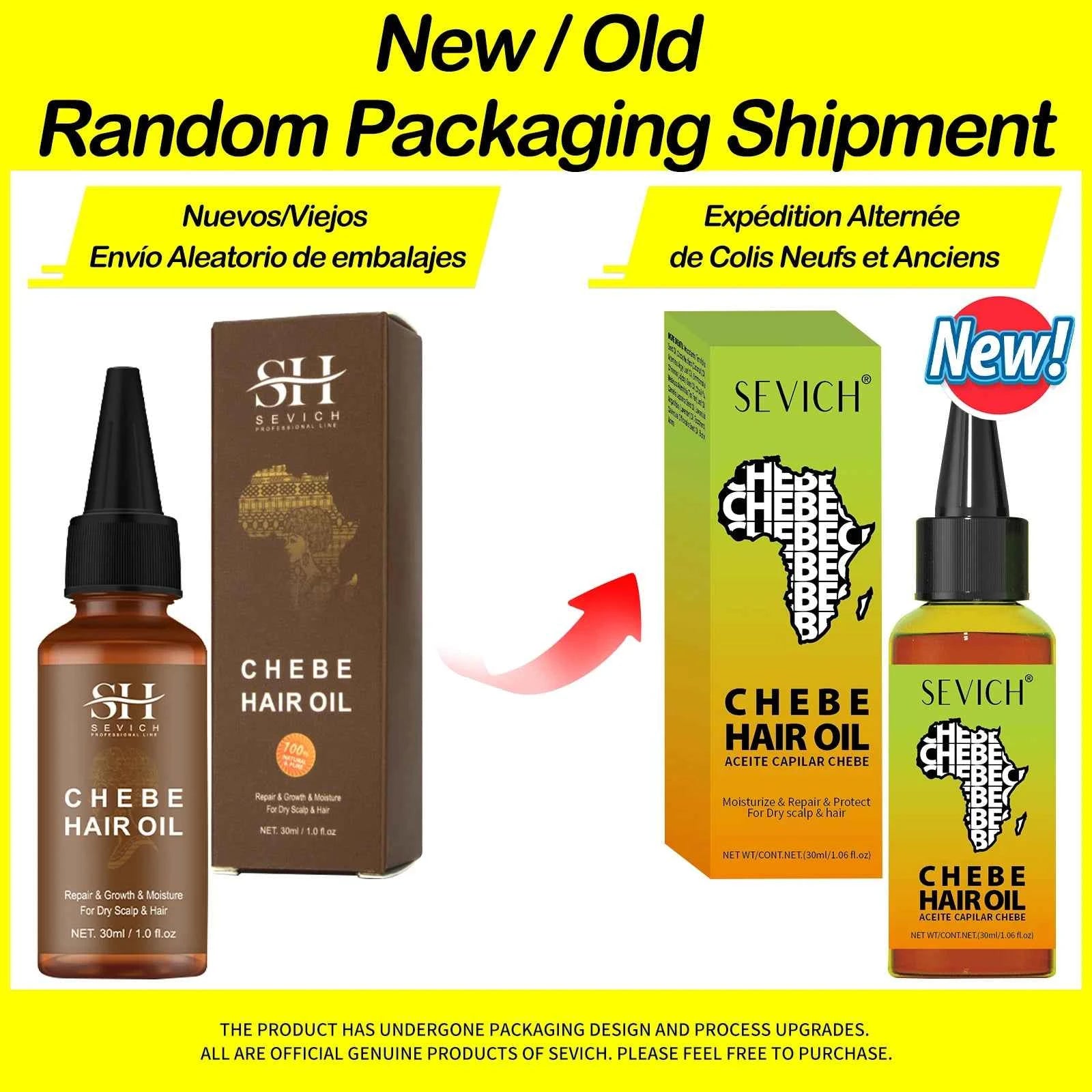 Fast Hair Growth Oil African Crazy Chebe Hair Oil Traction Alopecia Treatment Oil Natural Crazy Hair Regrowth Anti Hair Care