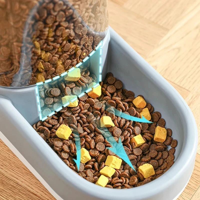 Automatic Pet Feeder and Water Dispenser Large Capacity