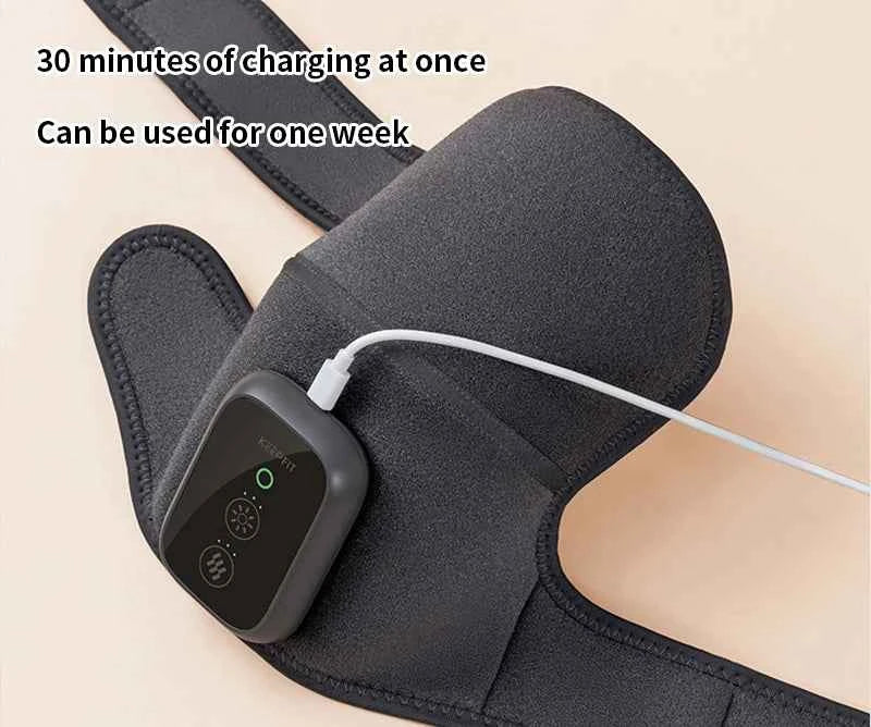 Electric Leg Heating Knee Pads Infrared Heated Therapy Hot Compress Knee Arthritis Pain Relief Back Shoulder Elbow Brace Healthy