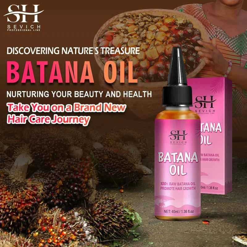 Fast Hair Growth Set Batana oil Traction Alopecia Hair Mask Anti Break Loss Hair Growth Oil Baldness Treatment chebe hair oil