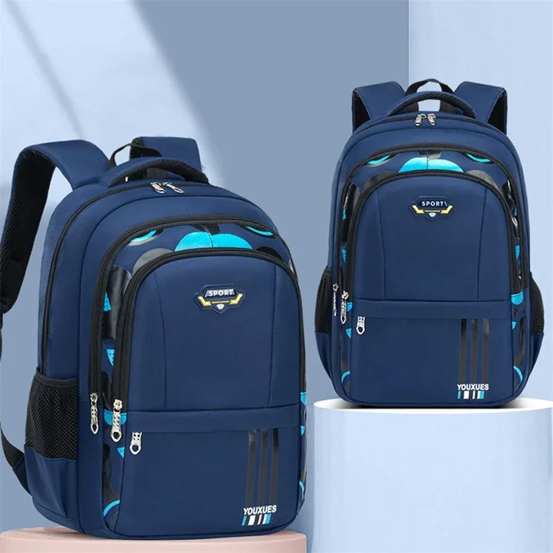 Kids Waterproof School Backpack Lightweight Boys Bag