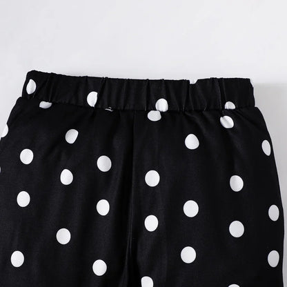 Kids Girls Clothing Set Cartoon Top Pants Outfit 2PCS
