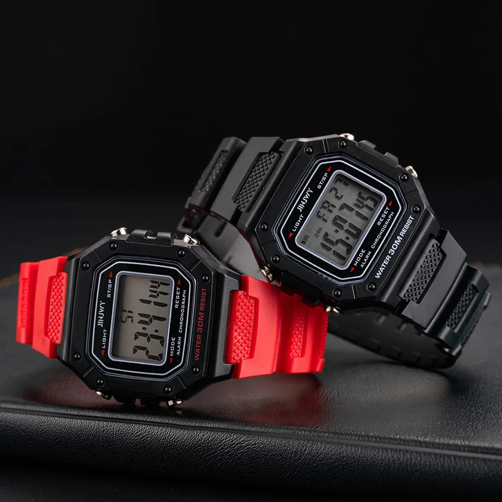 2025 Digital Watches For Men Sports Waterproof Bracelet Clock Gold Electronice LED Wristwatch Women Casucal montre homme relogio