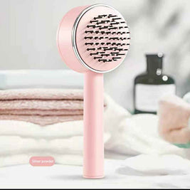 Self Cleaning Hair Brush | One Key Self Cleaning Hair Brush