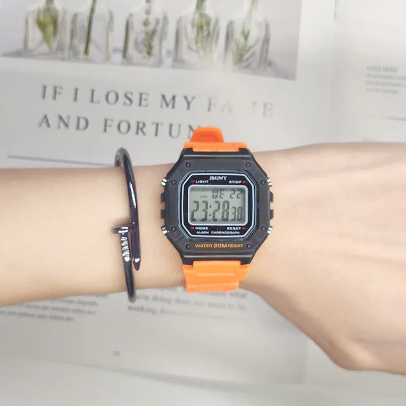 2025 Digital Watches For Men Sports Waterproof Bracelet Clock Gold Electronice LED Wristwatch Women Casucal montre homme relogio