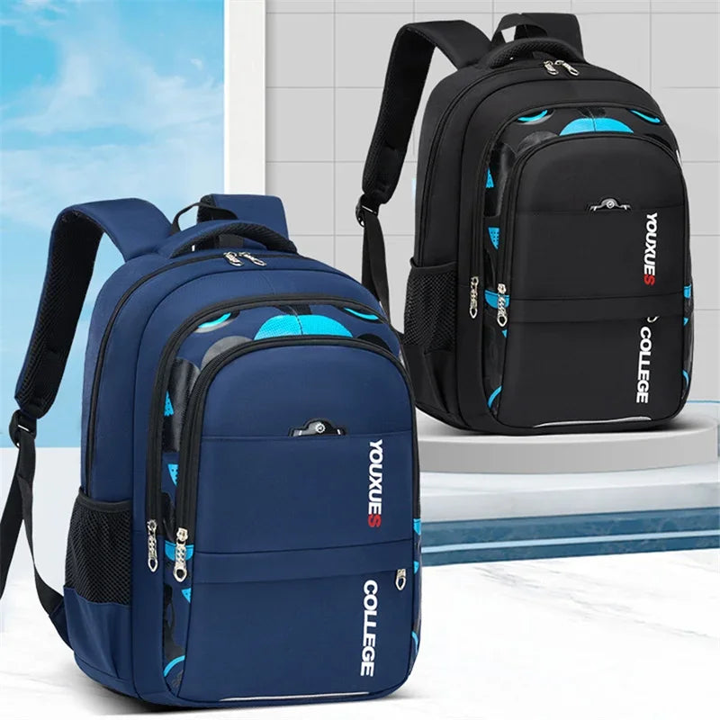 Kids Waterproof School Backpack Boys Teen Book Bag Primary