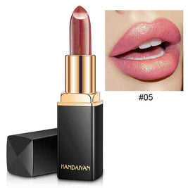 Shiny Metallic Color Changing Lipstick | Pearlescent Metallic Lipstick