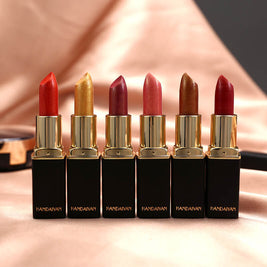 Shiny Metallic Color Changing Lipstick | Pearlescent Metallic Lipstick