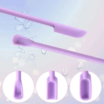 Silicone Face Mask Applicator Brush | Beauty Bottle Scraper Tool