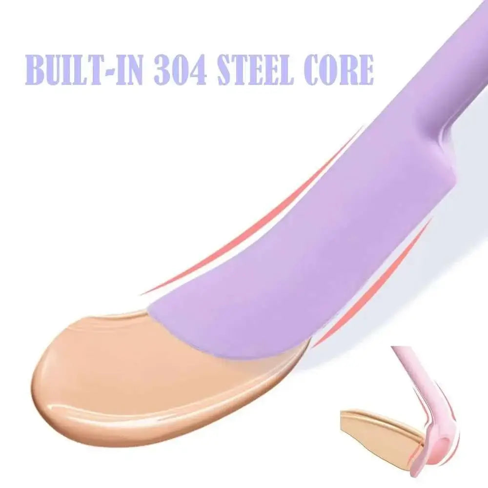 Silicone Face Mask Applicator Brush | Beauty Bottle Scraper Tool