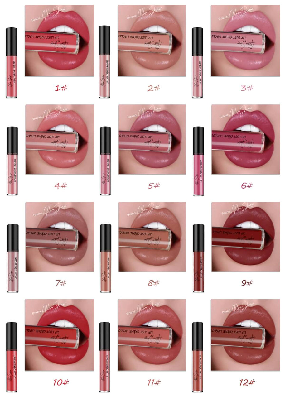 Silky Cream Texture Lip Gloss | Smooth Creamy Lip Gloss Makeup
