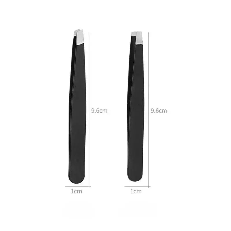 Stainless Steel Slant Tip Eyebrow Tweezer | Eyebrow Shaping Tweezers