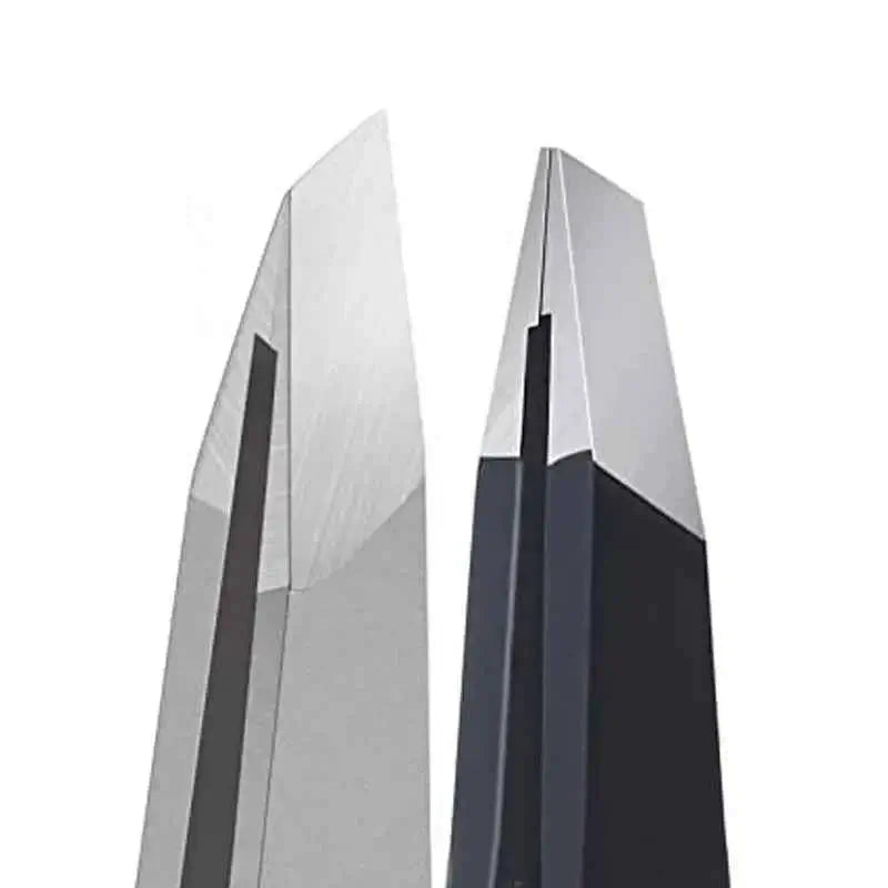 Stainless Steel Slant Tip Eyebrow Tweezers | Facial Hair Removal Tool