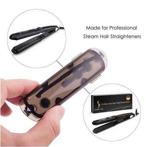 Steam Hair Straightener With Argan Oil | Professional Steam Flat Iron