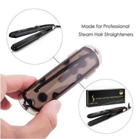 Steam Hair Straightener With Argan Oil | Professional Steam Flat Iron