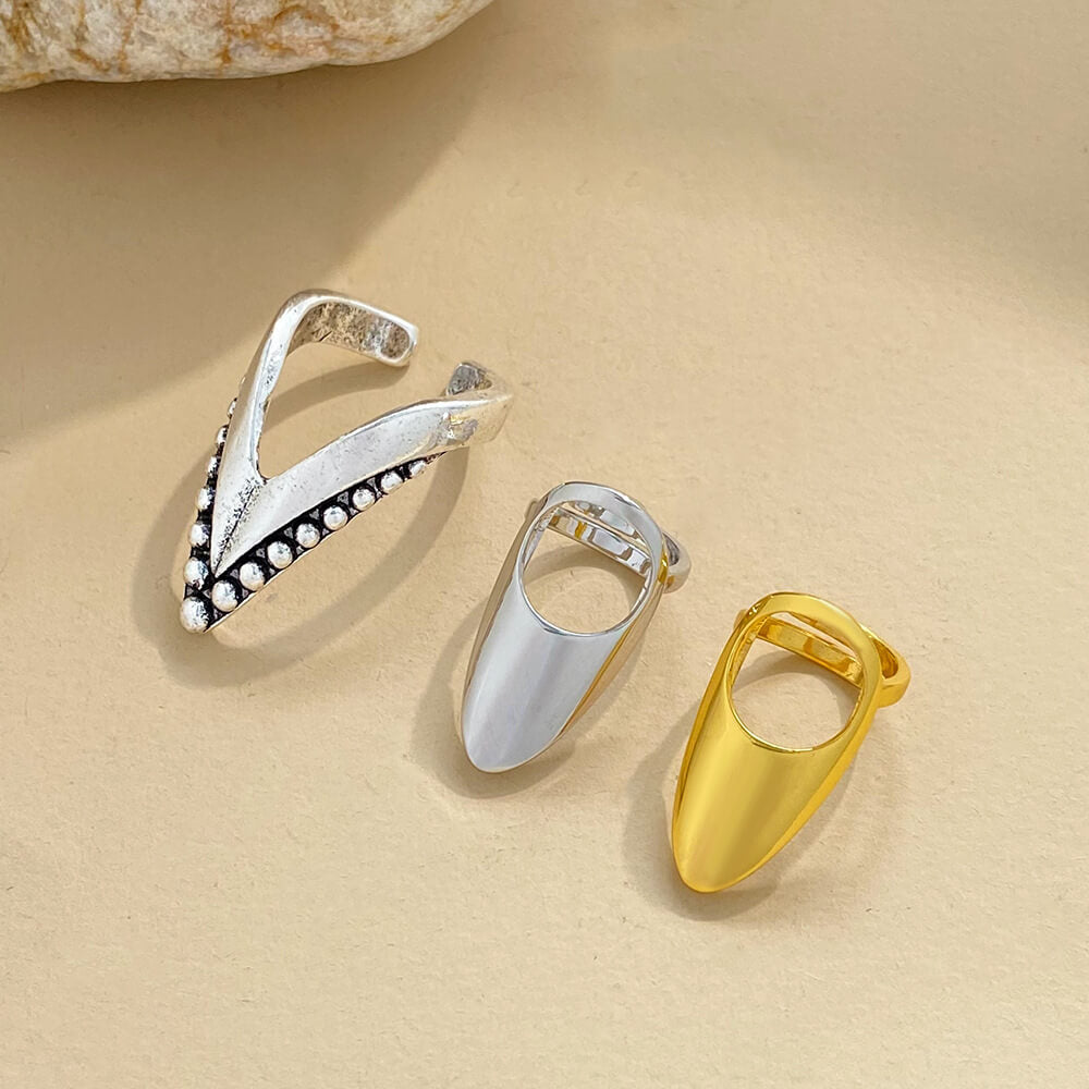 Temperament Ring For Women | Creative Nail Ring Jewelry