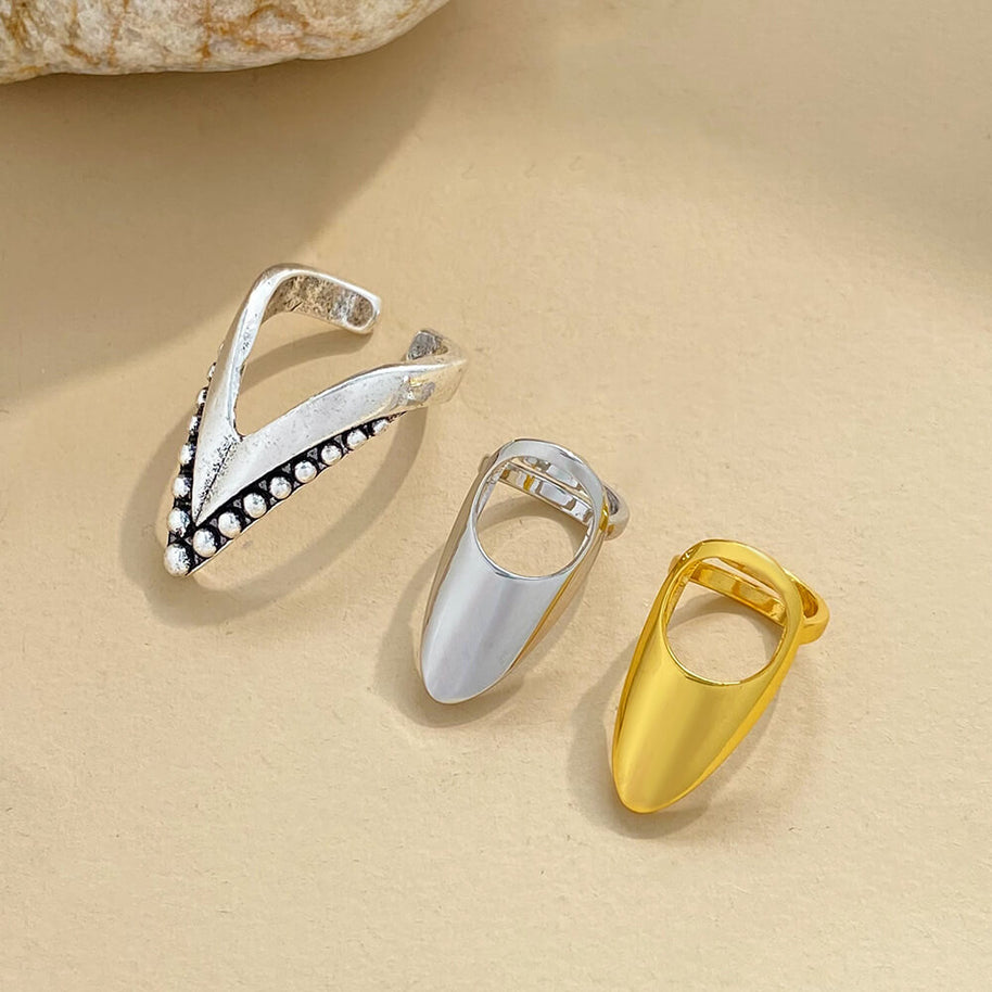 Temperament Ring For Women | Creative Nail Ring Jewelry