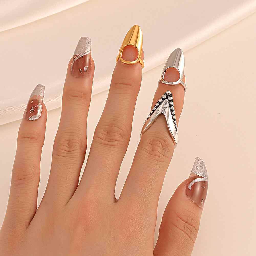 Temperament Ring For Women | Creative Nail Ring Jewelry