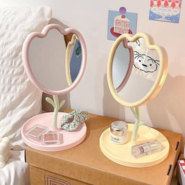 Tulip Desktop Vanity Mirror For Dorm Room | Student Desktop Mirror