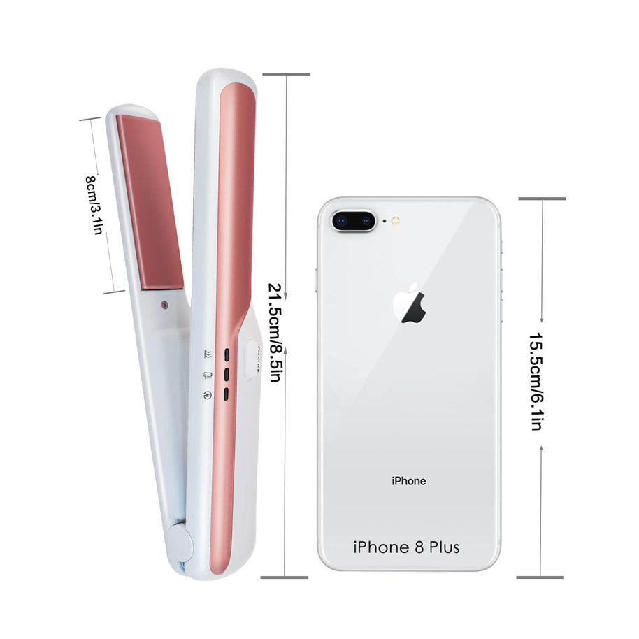 USB Rechargeable Hair Straightener | Wireless Hair Straightener
