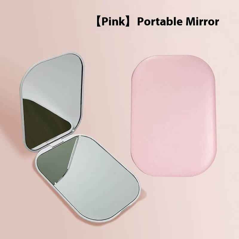 Ultra Thin Foldable Makeup Mirror With Lights | Three Color Lighting