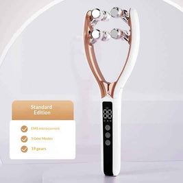 V-Roller EMS Microcurrent Face Massager | Skin Tightening & Firming Device