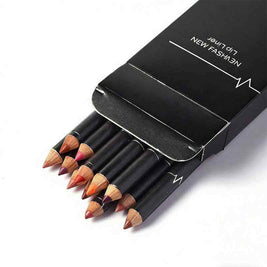 Vegan Soft Pencils Longwear Lip Liners | 12 Color Lip Liner Pencil Set 